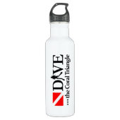 Coral Triangle DV4 Edelstahlflasche (Vorderseite)