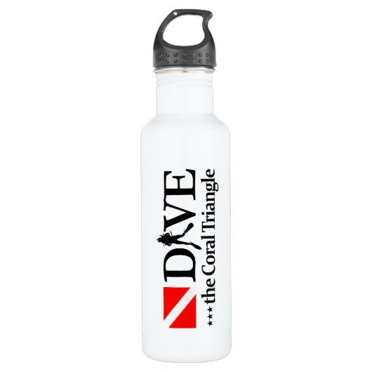 Coral Triangle DV4 Edelstahlflasche (Vorderseite)