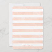 Coral und Aqua Caduceus Nursing School Abschluss Einladung (Rückseite)