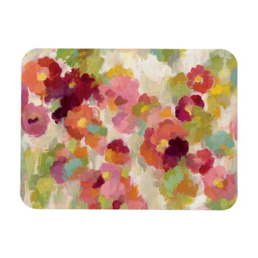 Coral und Emerald Garden Magnet (Horizontal)