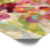 Coral und Emerald Garden Poster (Ecke)