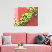 Coral Vine Canvas Print Leinwanddruck (Insitu (Wohnzimmer))