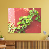 Coral Vine Canvas Print Leinwanddruck (Insitu (Wohnzimmer))