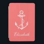 Coral Vintag Anchor Monogram iPad Mini Hülle<br><div class="desc">Set Segel im Stil mit diesem nautischen Vintagen Anker iPad Gehäuse, mit einem zeitlosen maritimen Design perfekt für Ozeanfreunde und Seeleute. Personalisieren Sie es mit Ihrem Namen oder Monogramm-Initialen für eine benutzerdefinierte Touch! Das klassische Ankermotiv, gepaart mit einer rustikalen, Vintagen Ästhetik, macht diesen Fall sowohl stilvoll als auch funktionell. Es...</div>
