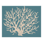 Coral Wall Art Poster (Vorderseite)
