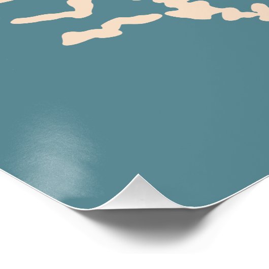 Coral Wall Art Poster (Ecke)