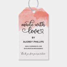 Coral Watercolor Niedlich, hergestellt mit Liebe P