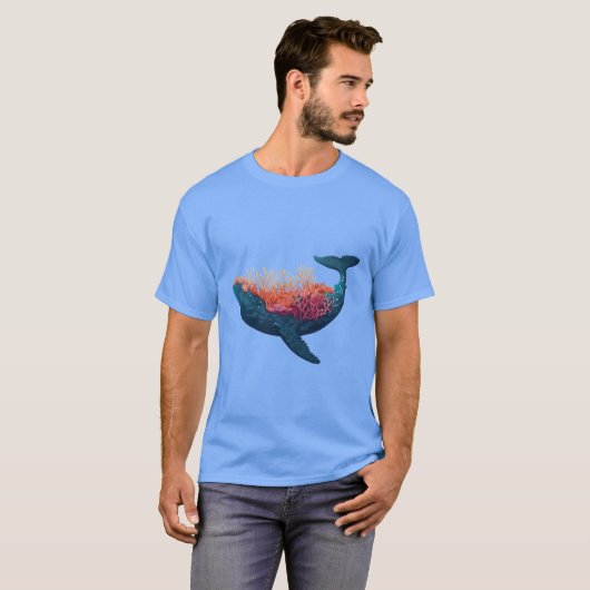 Coral Whale T-Shirt (Vorne ganz)
