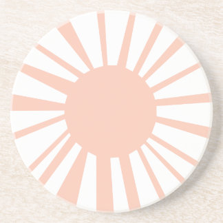 Coral White Sun Muster Sandstone Untersetzer
