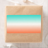 Coral White Türkise Ombre (Insitu)