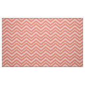 Coral Zickzack Upholstery Stoff (Fat Quarter (45,7 x 55,9 cm))