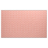 Coral Zickzack Upholstery Stoff (Yard (91,4 cm))