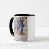 Corale/Graduale no.5 Historiated De Initiale "A" Tasse (Vorderseite Links)