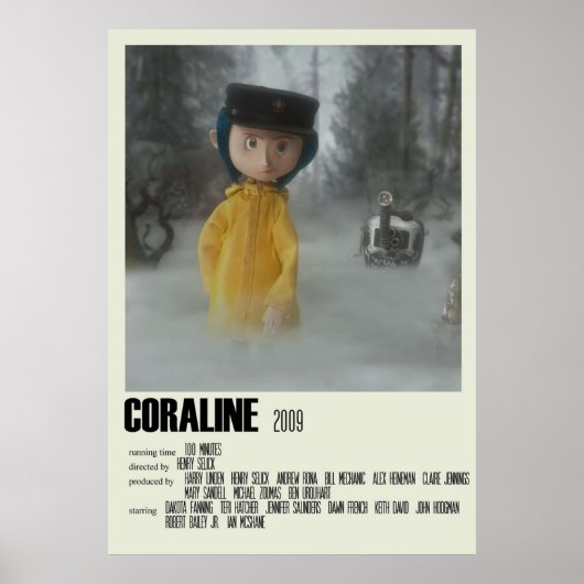 Coraline Alternative Poster (Vorne)