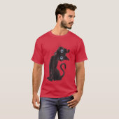 Coraline Cat Creepy Cat Cute Cat Meme T-Shirt (Vorne ganz)