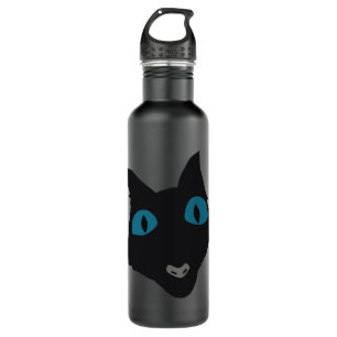 Coraline Cat Vector Edelstahlflasche
