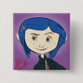 Coraline Movie Button Button (Vorderseite)