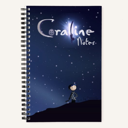 Coraline Notes - Coralines Notebook Spiral Notizblock (Vorderseite)