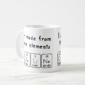 Coraline Periodenname Tasse (Vorderseite Links)