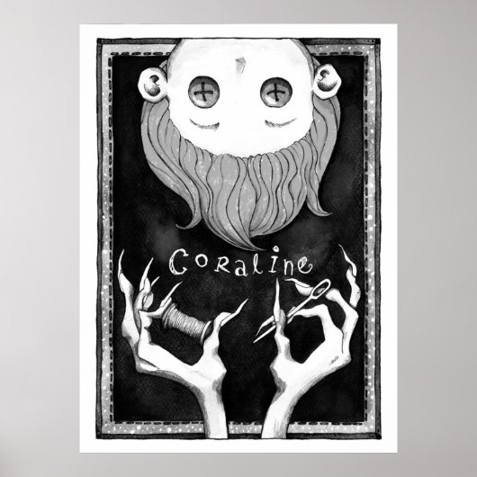 Coraline Poster (Vorne)