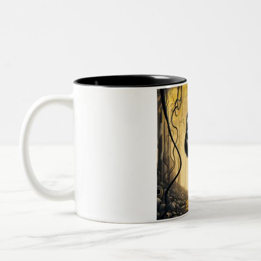 Coraline-Tasse Zweifarbige Tasse (Links)