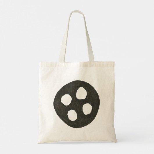 Coraline-Taste Tragetasche (Rückseite)