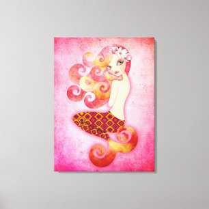 Coraline Wrapped Canvas Stretching Leinwand Kunst,