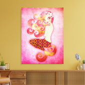 Coraline Wrapped Canvas Stretching Leinwand Kunst, (Insitu (Wohnzimmer))