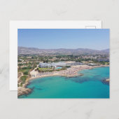 Corallia Beach Paphos, Zypern Postkarte (Vorne/Hinten)