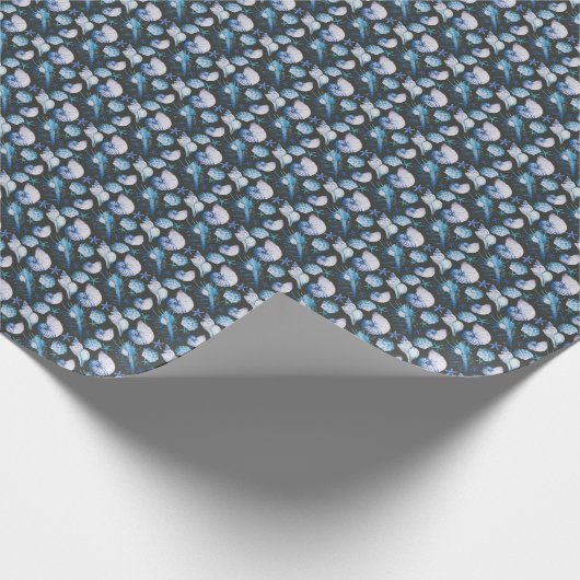 Corals With Shells Pattern Geschenkpapier (Ecke)