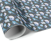 Corals With Shells Pattern Geschenkpapier (Rolleneckpunkt)