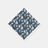 Corals With Shells Pattern Serviette (Ecke)