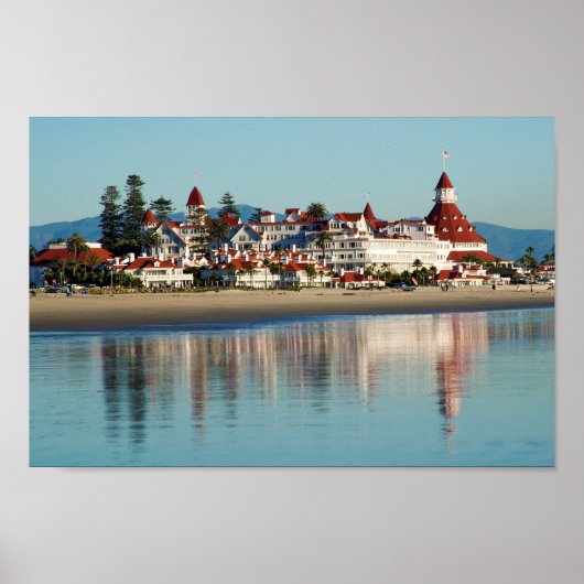 Coranado Beach Poster (Vorne)