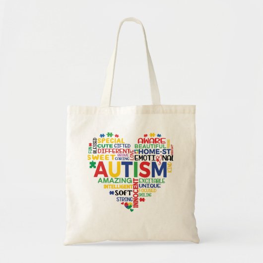  corazon autismo tragetasche (Vorne)