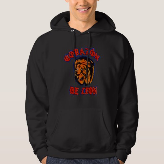 Corazon De Leon Hoodie (Vorderseite)