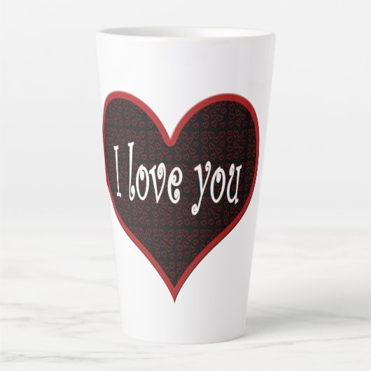 Corazón I love you Milchtasse (Vorderseite)