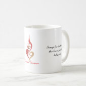 Corazón Mestizo - Tasse "Wo Leidenschaft Herz trif (VorderseiteRechts)