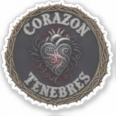 Corazon Tenebres-Patch Aufkleber (Vorderseite)