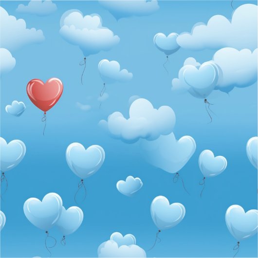 Corazón único aufkleber (Vorderseite)