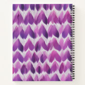 Corazones al Revés en Violeta Notizblock (Rückseite)