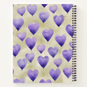 Corazones de Agua y Violeta Notizblock (Rückseite)
