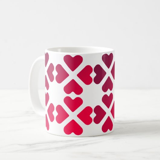corazones de amor kaffeetasse (Vorderseite Links)