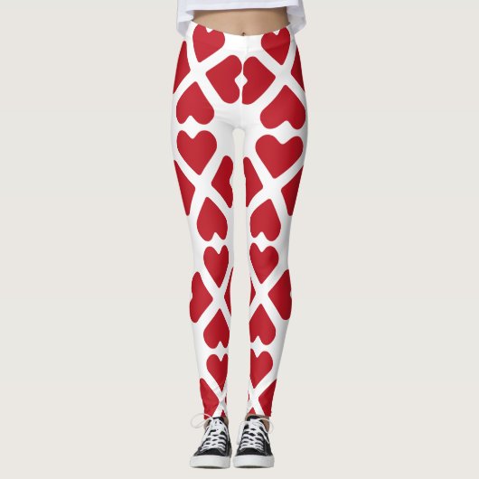 Corazones de amor leggings (Vorderseite)