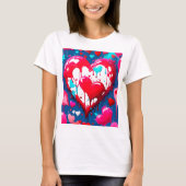 Corazones derretidos T-Shirt (Vorderseite)