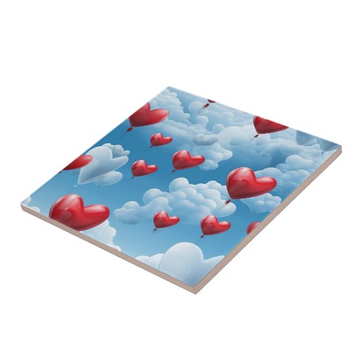 Corazones en cielo fliese (Seite)