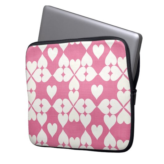 corazones pop laptopschutzhülle (Vorderseite Links)