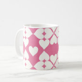 corazones rosas kaffeetasse (Vorderseite Links)