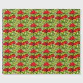 corb Mohnblume Geschenkpapier (Flach)
