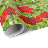 corb Mohnblume Geschenkpapier (Rolleneckpunkt)