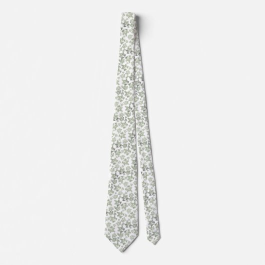 Corbata blanca krawatte (Vorderseite)